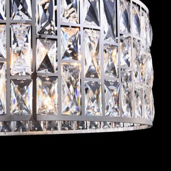 Casa Padrino Luxus Kristallglas Kronleuchter Gelid Silber casa padrino luxus kristallglas hotel wohnzimmer restaurant club bar büro kronleuchter deko accessoires möbel