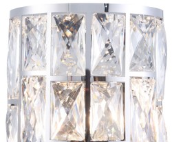 Casa Padrino Luxus Kristallglas Wandleuchte Gelid Silber casa padrino luxus kristallglas hotel wohnzimmer restaurant club bar büro wandleuchte wandlampe deko accessoires möbel