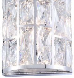 Casa Padrino Luxus Kristallglas Wandleuchte Gelid Silber casa padrino luxus kristallglas hotel wohnzimmer restaurant club bar büro wandleuchte wandlampe deko accessoires möbel