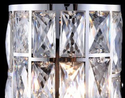 Casa Padrino Luxus Kristallglas Wandleuchte Gelid Silber casa padrino luxus kristallglas hotel wohnzimmer restaurant club bar büro wandleuchte wandlampe deko accessoires möbel