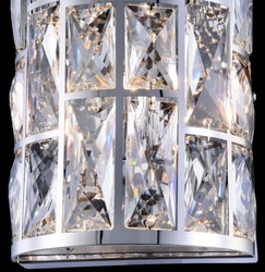 Casa Padrino Luxus Kristallglas Wandleuchte Gelid Silber casa padrino luxus kristallglas hotel wohnzimmer restaurant club bar büro wandleuchte wandlampe deko accessoires möbel