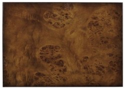 Casa Padrino table d'appoint de luxe marron / marron foncé 37 x 34 x H. 73 cm - Table à Rallonge en Acajou
