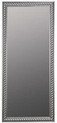 Casa Padrino Miroir Mural de Salon Baroque Argent Antique 72 x H. 162 cm - Miroir Fabriqué à la Main en Style Baroque