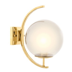 Casa Padrino lámpara de pared de diseño oro 20 x 30 x H. 32 cm - Muebles de Diseño Casa Padrino lámpara de pared de diseño oro 20 x 30 x H. 32 cm - Muebles de Diseño
