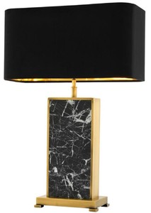 casa padrino luxus designer wohnzimmer hotel restaurant club bar büro tischleuchte tischlampe mit lampenschirm deko accessoires möbel