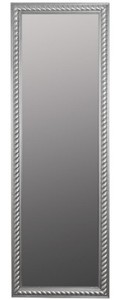 Casa Padrino Baroque Mirror / Wall Mirror Antique Silver 62 x H. 187 cm - Baroque Furniture