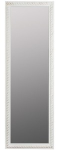 Casa Padrino Espejo de Pared Barroco Blanco Antiguo / Oro 62 x H. 187 cm - Espejo Barroco