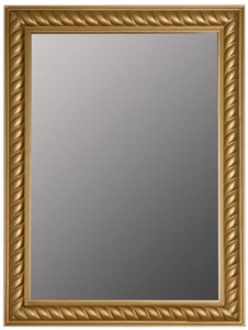Casa Padrino Baroque Mirror / Wall Mirror Antique Gold 62 x H. 82 cm - Furniture in Baroque Style