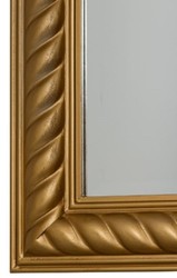 Casa Padrino Baroque Mirror / Wall Mirror Antique Gold 62 x H. 82 cm - Furniture in Baroque Style