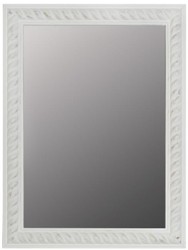 Casa Padrino Baroque Mirror Antique White / Gold 62 x H. 82 cm - Baroque Wall Mirror