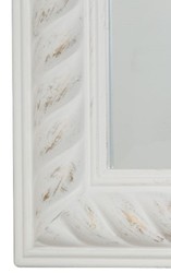 Casa Padrino Baroque Mirror Antique White / Gold 62 x H. 82 cm - Baroque Wall Mirror