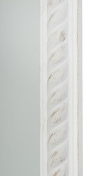 Casa Padrino Baroque Mirror Antique White / Gold 62 x H. 82 cm - Baroque Wall Mirror