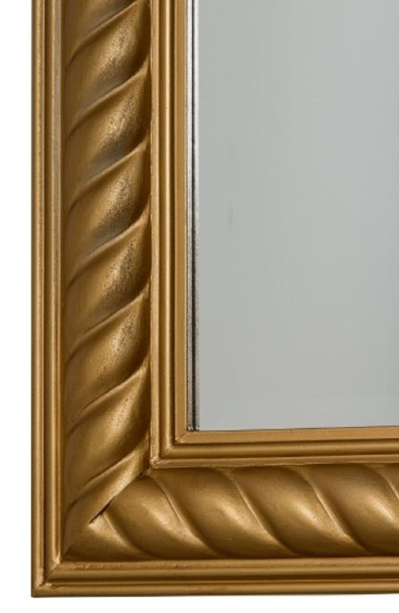 Casa Padrino Specchio / Specchio da Parete Barocco Oro Antico 52 x H. 62 cm - Mobili Barocchi Casa Padrino Specchio / Specchio da Parete Barocco Oro Antico 52 x H. 62 cm - Mobili Barocchi