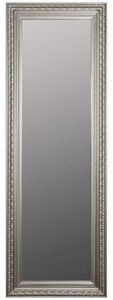 Casa Padrino Miroir Mural Baroque Argent 65 x H. 190 cm - Miroir Baroque Fabriqué à la Main