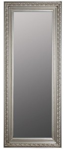 Casa Padrino Specchio da Parete Barocco Argento 60 x H. 150 cm - Specchio Barocco Fatto a Mano