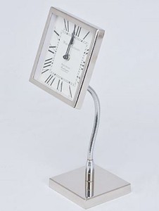 casa padrino luxus designer messing uhr tischuhr schwenkbar wohnzimmer hotel restaurant club bar büro deko accessoires