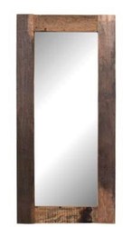 Casa Padrino miroir mural de style campagnard couleurs naturelles 80 x 3 x H. 170 cm - Mobilier de Style Campagnard
