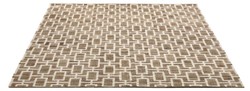 Casa Padrino alfombra de yute de lujo natural / blanco 300 x 400 cm - Accesorios de Sala de Estar de Lujo