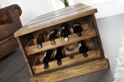 Casa Padrino designer bar coffee table natural color 100cm x 60cm x H40cm - living room furniture in country style