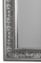 Casa Padrino Baroque Mirror Silver 72 x H. 132 cm - Handmade Baroque Wall Mirror