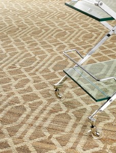 Casa Padrino luxury living room carpet natural 300 x 400 cm - Luxury Jute Carpet