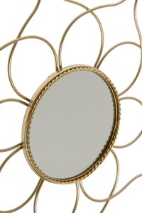Casa Padrino Designer Spiegel Set Gold Ø 25 cm - Wandspiegel 3er Set 