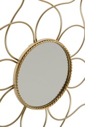 Casa Padrino designer mirror set gold Ø 25 cm - Wall Mirror Set of 3
