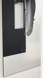 Casa Padrino Designer Wohnzimmer Wandspiegel Schwarz 101 x H. 150 cm - Luxus Möbel