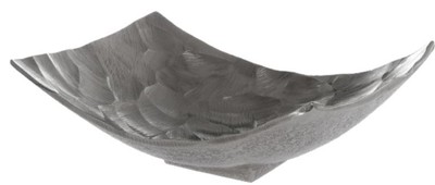 Casa Padrino coupe à fruits métal argent 28 x 21 x 10 cm - Coupe à Fruits de Luxe