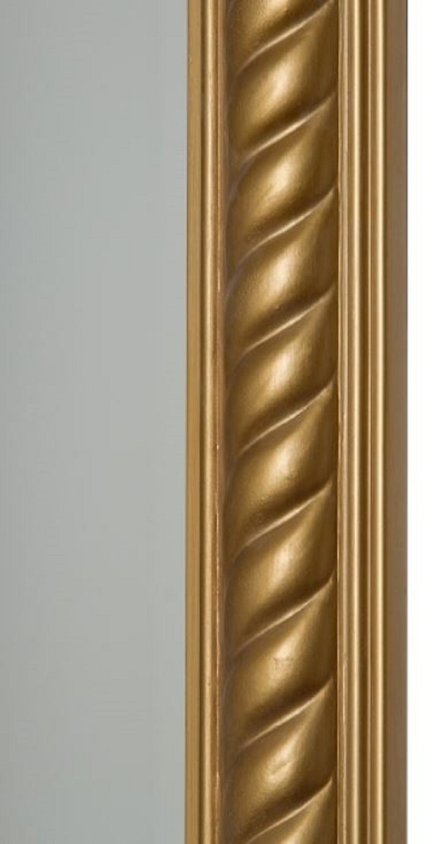 Casa Padrino espejo / espejo de pared de la sala de estar barroco oro antiguo 72 x H. 132 cm - Muebles Barrocos Casa Padrino espejo / espejo de pared de la sala de estar barroco oro antiguo 72 x H. 132 cm - Muebles Barrocos