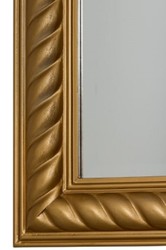 Casa Padrino Baroque Living Room Mirror / Wall Mirror Antique Gold 72 x H. 132 cm - Baroque Furniture Casa Padrino Baroque Living Room Mirror / Wall Mirror Antique Gold 72 x H. 132 cm - Baroque Furniture
