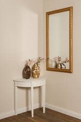 Casa Padrino Baroque Living Room Mirror / Wall Mirror Antique Gold 72 x H. 132 cm - Baroque Furniture Casa Padrino Baroque Living Room Mirror / Wall Mirror Antique Gold 72 x H. 132 cm - Baroque Furniture