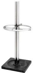 Casa Padrino porte-parapluie de luxe argent / noir Ø 34 x H. 80 cm - Accessoires de Luxe