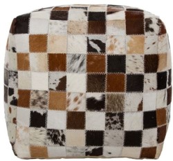 Casa Padrino Luxus Sitzwürfel Mehrfarbig casa padrino luxus designer fell leder patchwork sitzwürfel hocker sitzhocker wohnzimmer hotel restaurant club bar büro deko accessoires möbel