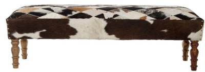 Casa Padrino salotto da salotto di lusso multicolore 125 x 37 x H. 40 cm - Mobili da Soggiorno di Lusso Casa Padrino salotto da salotto di lusso multicolore 125 x 37 x H. 40 cm - Mobili da Soggiorno di Lusso