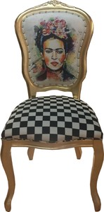 Casa Padrino Barock Esszimmer Stuhl Frida Kahlo Künstlerin Designer Chair Baroque Dining Room Furniture Möbel Casa Padrino Barock Esszimmer Stuhl Frida Kahlo Künstlerin Designer Chair Baroque Dining Room Furniture Möbel