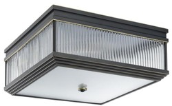 Casa Padrino lampada di copertura di lusso bronzo 40,5 x 40,5 x H. 18,5 cm - Qualità di Lusso