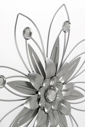 Casa Padrino Designer Wandkerzenhalter Billala 4er Set Silber casa padrino luxus designer wandkerzenhalter 4er Set metall wohnzimmer hotel restaurant club bar büro gastronomie deko accessoires