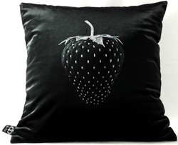 Casa Padrino Cuscino Decorativo di Lusso con Pietre Scintillanti Bling Bling Nero / Argento 45 x 45 cm - Tessuto in Velluto Finissimo - Accessori di Decorazione di Lusso Casa Padrino Cuscino Decorativo di Lusso con Pietre Scintillanti Bling Bling Nero / Argento 45 x 45 cm - Tessuto in Velluto Finissimo - Accessori di Decorazione di Lusso