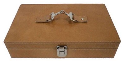 casa padrino luxus designer leder uhrenbox uhrenkasten mit deckel wohnzimmer schlafzimmer hotel deko accessoires