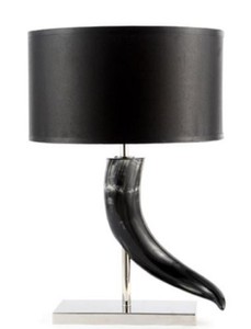 casa padrino luxus designer wohnzimmer hotel restaurant club bar büro tischleuchte tischlampe horn deko accessoires möbel