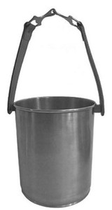 Casa Padrino luxury brass wine cooler silver Ø 20 x H. 22 cm - Hotel & Restaurant Accessoires