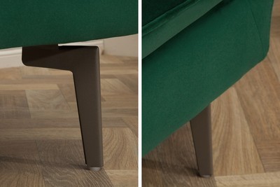 Casa Padrino Designer Wohnzimmer Sofa Grün 210 x 85 x H. 90 cm - Designer Möbel