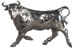 casa padrino luxus designer bronzefigur skulptur figur stier deko accessoires 