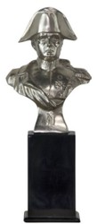 casa padrino luxus designer wohnzimmer hotel restaurant club bar büro deko accessoires napoleon figur bronzefigur skulptur mit holzsockel