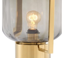 Casa Padrino lampe de table de luxe or / gris 32 x H. 48,5 cm - Lampe de Table pour Hôtel et Restaurant