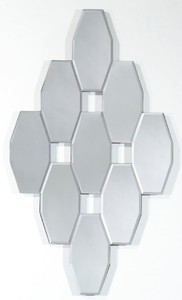 Casa Padrino espejo / espejo de pared para sala de estar 40 x H. 70 cm - Accesorios de Decoración de Lujo