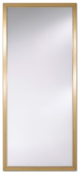 Casa Padrino espejo / espejo de pared de salón de lujo oro 75 x H. 170 cm - Accesorios de Decoración