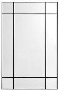 Casa Padrino specchio / specchio da parete bronzo 90 x 3 x H. 140 cm - Arredamento di Lusso
