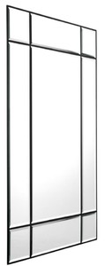 Casa Padrino Luxus Spiegel / Wandspiegel Bronze 90 x 3 x H. 140 cm - Luxus Möbel